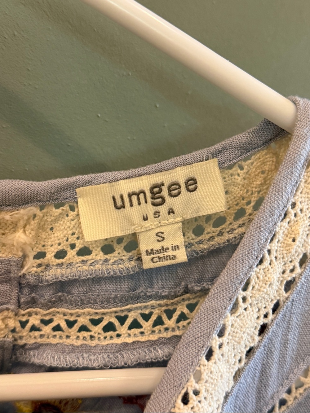 Umgee Short-Sleeve Embroidered Floral Dress - Picture 7 of 7